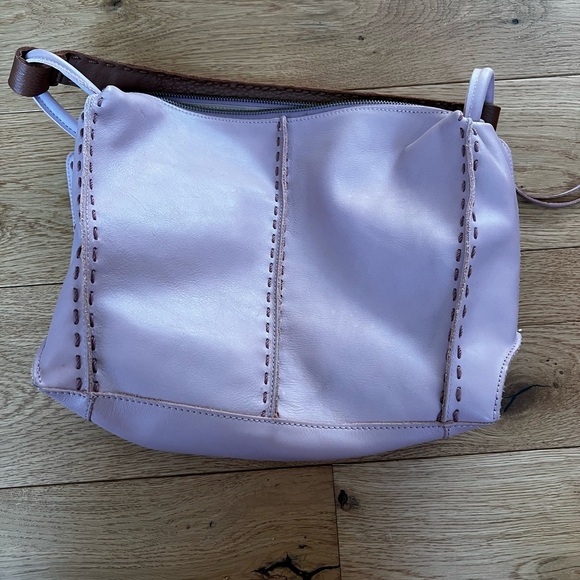 THE SAKLos Feliz Leather Hobo Bag - Rosewood Leather - Picture 2 of 10